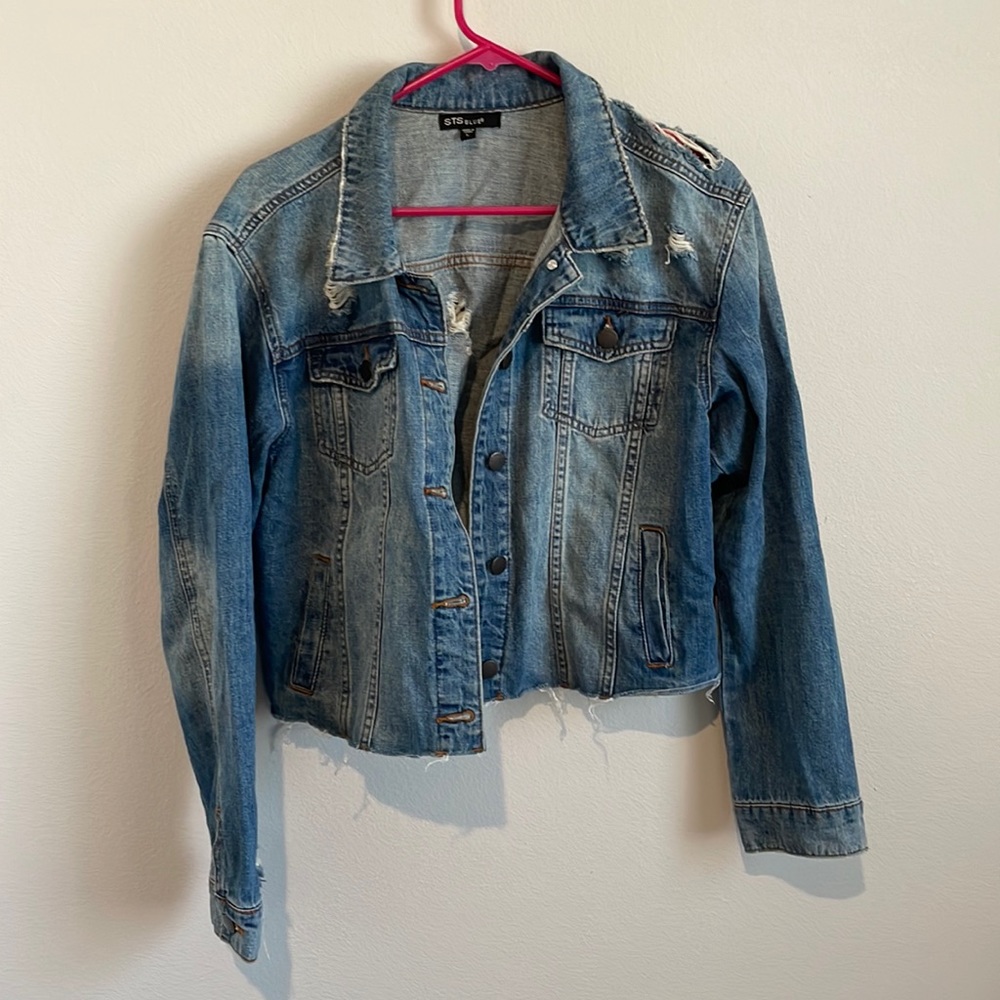 STS Blue Distressed Jean Jacket